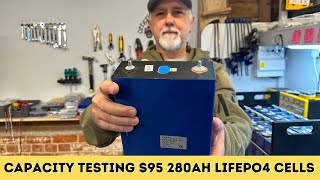 Capacity testing 95 280Ah LiFePO4 cells [upl. by Otreblaug]