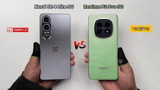 Oneplus Nord CE 4 Lite 5G vs Realme P2 Pro 5G  Speed Test [upl. by Marl]