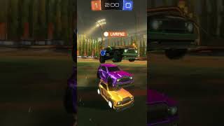 Trying to make a fennec tower with LivrFNrl rocketleague rocketleagueclips rlhighlights rl [upl. by Ubana995]