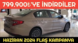 HAZİRAN 2024 FIAT EGEA FLAŞ İNDİRİMİ  799900₺YE EGEA [upl. by Luo563]