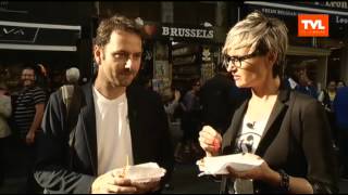 TJING TJING Tim Verheyden met Annemie op wandel in Brussel [upl. by Lebiram]