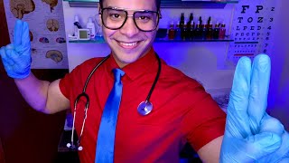 ASMR Nervios Craneales Examen Medico Español [upl. by Cleave430]