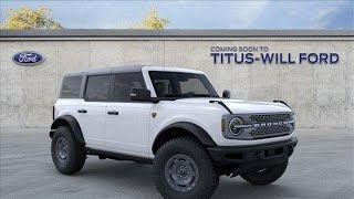 New 2024 Ford Bronco Tacoma WA Seattle WA F40758 [upl. by Llerruj]