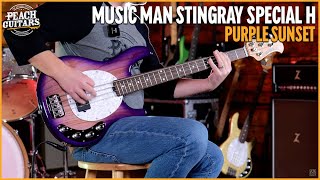 Music Man StingRay Special Collection  StingRay H  Purple Sunset [upl. by Aciraj]