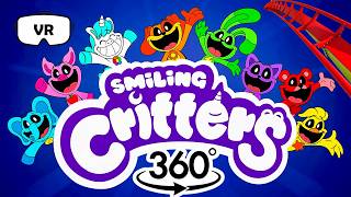 VR 360° Smiling Critters Horror Roller Coaster in VR 360 Video MEGAPACK2 [upl. by Salome]