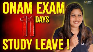 ONAM EXAM 2024  SECRET STUDY LEAVE REVEALED 🌟 EXAM WINNER CLASS 9 [upl. by Leckie]