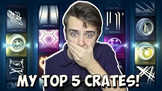 TOP 5 BEST ROCKET LEAGUE CRATE OPENINGS DECEMBER  PAINTED EXOTICS AND MYSTERY UNIVERSAL DECALS [upl. by Anitan]