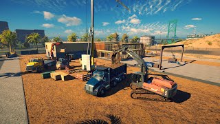 Construction Simulator  Кипиш строит космопорт ч2  construction [upl. by Ehcnalb675]