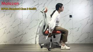 Office chair display  MC6618A [upl. by Ynatirb]