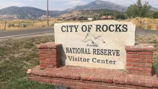 Our visit to City of Rocks National Reserve Southern Idaho Oregon Trail Pioneers [upl. by Reisch]