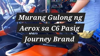 quotChanging My Aerox Tire in C6 Pasig Journey Brand Offers Quality at a Great Pricequot jbcmedia [upl. by Volny]