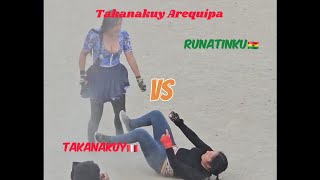 Takanakuy Arequipa completo RunaTinku vs Takanakuy 01122024 cancha condesuyo [upl. by Gombach]