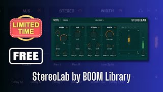 Amazing Plugin FREE FOR LIMITED TIME10000 licenses  StereoLab by BOOM Library  Sound Demo [upl. by Iak]