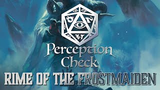 Perception Check  Rime of the Frostmaiden  Episode 1 [upl. by Arriet789]