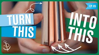 3 Techniques for Perfect Leather Edges  Beginners Guide to Leather Ep 05 [upl. by Vitus]