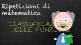 Classificazione delle funzioni [upl. by Kristopher41]