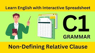 C1 Grammar  NonDefining Relative Clauses [upl. by Moitoso]