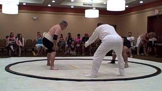 2013 US NATIONALS SUMO CHAMPIONSHIPS MASTERS OPENWEIGHT MATCH 6 AMERICUS ABESAMIS VS PAUL AGUILAR [upl. by Rosabelle]