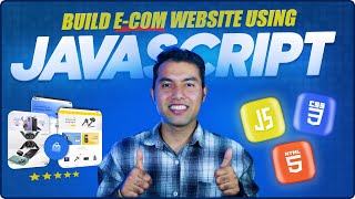 Build Complete Ecommerce Website using HTML CSS amp JavaScript in Hindi🔥Logic Building  Free Notes💝 [upl. by Marline33]