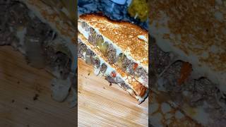 The BEST Philly cheesesteak  Easy Recipe 30 minute meal 🥘 cooking eatsbytweet grilledcheese [upl. by Aja]