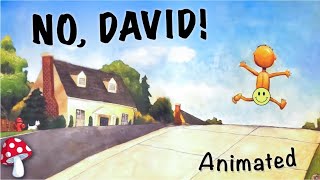 ⚾ No David  Animated  Kids Books Read Aloud  SelfControl [upl. by Nacim]