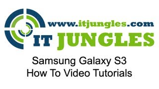 Samsung Galaxy S3 How to Set Home Key to Answer the Call [upl. by Dwayne303]