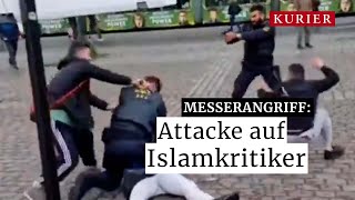 Angriff auf Islamkritiker in Mannheim [upl. by Whitby451]