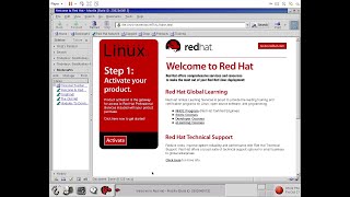 The WWW On Redhat Linux 73 Vmware Player 17 [upl. by Huckaby]