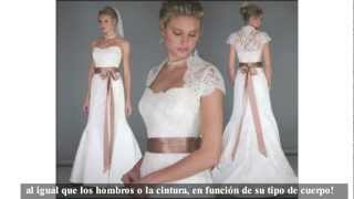 Trajes de novia para boda formal amp informal [upl. by Ielarol577]