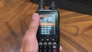 Yaesu FTA850L Scanning Frequencies in a Specific Memory Group [upl. by Elboa]