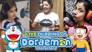 LIVE DUBBING of all DORAEMON characters [upl. by Mackler124]