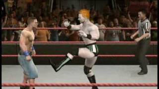 WWE SVR10 Sheamus vs John Cena TLC WWE Championship pt1 [upl. by Eiral]