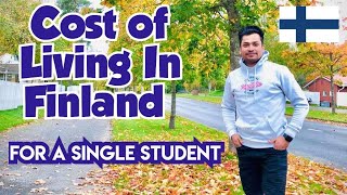 Cost of living In Finland for a single student  Student visa In Finland from Bangladesh [upl. by Salkin]