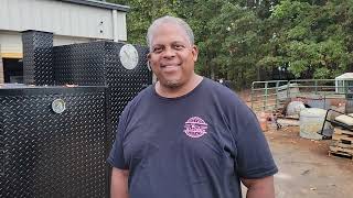 RC Kitchen Atlanta Pitmaster talks about Bbq catering bbq smoker trailer for sale rentals service [upl. by Mot522]