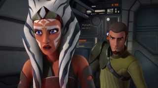 Star Wars Rebels  Ahsoka Tano amp Darth Vader sense each other 1080p [upl. by Sholes298]