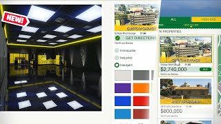 Buying the BIGGEST Garage EVER in GTA Online 50 Car Garage Customization Guide [upl. by Eimmit767]