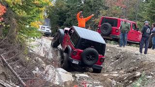 Trail des couleurs Club Jeep Montreal SaintDonat QC 25 septembre 2022 [upl. by Gilbertina]