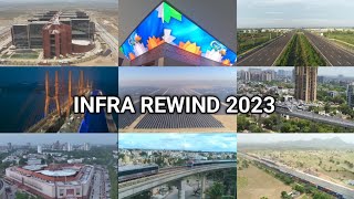 India Infrastructure Achievement in 2023  Infra Review 2023🇮🇳 [upl. by Gernhard]