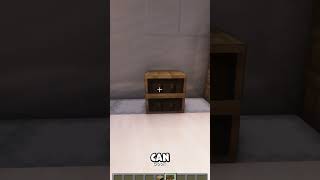 How to make a CHISELED BOOKSHELF in Minecraft Tutorial minecrafttutorial minecraft [upl. by Amehsat]