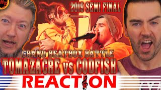 TOMAZACRE vs CODFISH Reaction Grand Beatbox Battle 2019  SEMI FINAL  GBB [upl. by Howarth]