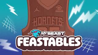 Charlotte Hornets x MrBeast Feastables Jersey Sponsor Reveal [upl. by Aseeram]