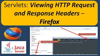 Servlets  View HTTP Request and Response Header  Firefox [upl. by Brandise569]