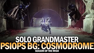 Solo Grandmaster Nightfall  PsiOps Battleground Cosmodrome Destiny 2 [upl. by Ecnatsnoc]