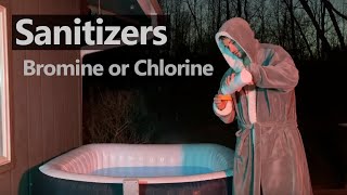 Hot Tub Chemicals  Bromine or Chlorine Sanitizer [upl. by Asyl765]