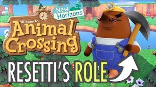 Animal Crossing New Horizons MR RESETTIS ROLE [upl. by Franza]