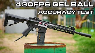 How Accurate Is A 430fps HPA Gel Blaster [upl. by Atsillak]