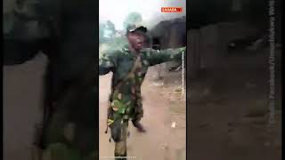 Nigerian Soldiers Film Selves As They Indiscriminately Open Fire On Civilians Burn Houses In Ebonyi [upl. by Lynnelle308]