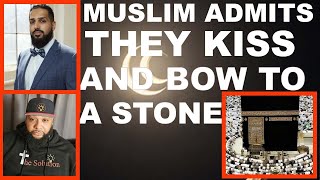 Muslim Admits They Bow To A Stone Kaaba And Kiss It [upl. by Gerius]