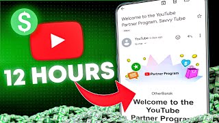 I Monetized My YouTube Channel in 12 Hours [upl. by Anawit]