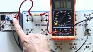 circuit en régime continu  I2 mesure et sens conventionnel du courant [upl. by Blynn743]